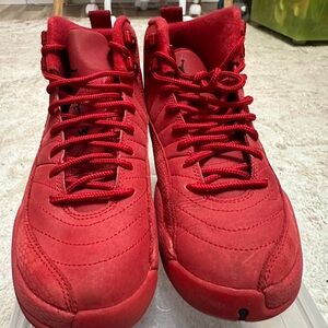 Jordan 12s red